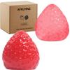 AFKLMNE 2-Pack Taba Squishy Strawberry Sensory Fidget Toys Adults, Anxiety Stress Relief Squeeze Toy, Soft Cute Kawaii Squishys for Desk, School (Red) view 1