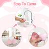 AFKLMNE 2-Pack Taba Squishy Strawberry Sensory Fidget Toys Adults, Anxiety Stress Relief Squeeze Toy, Soft Cute Kawaii Squishys for Desk, School (Pink) view 4