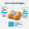 OenjoyO Butterfly Stepping Stones for Kids, 6-Pack Sensory Balance Stones for Toddler Age 3+, Non-Slip Physical Therapy Toys for Motor Skills Development, Indoor Outdoor Learning Playground Toys view 2