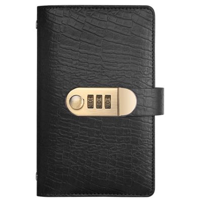 100 Envelopes Money Saving Challenge PU Money Saving Book with Coded Lock 100 Envelope Challenge in Fun & Motivating Way