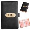 100 Envelopes Money Saving Challenge PU Money Saving Book with Coded Lock 100 Envelope Challenge in Fun & Motivating Way view 4
