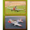 1/16 RC Airplane, EPP Remote Control Airplane 3D/6G 2.4G Brushless 685mm Wingspan Fixed Wing RC Aircraft Model with Quick Release, 3 Flight Modes Military Plane Toy Gift -RTF view 3