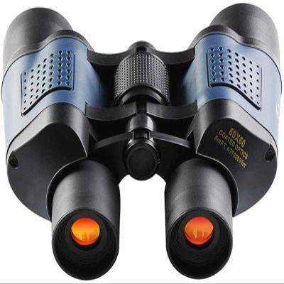 60X60 High Magnification Binoculars: HD Double Cylinder Telescope with Coordinates for Low Light Conditions