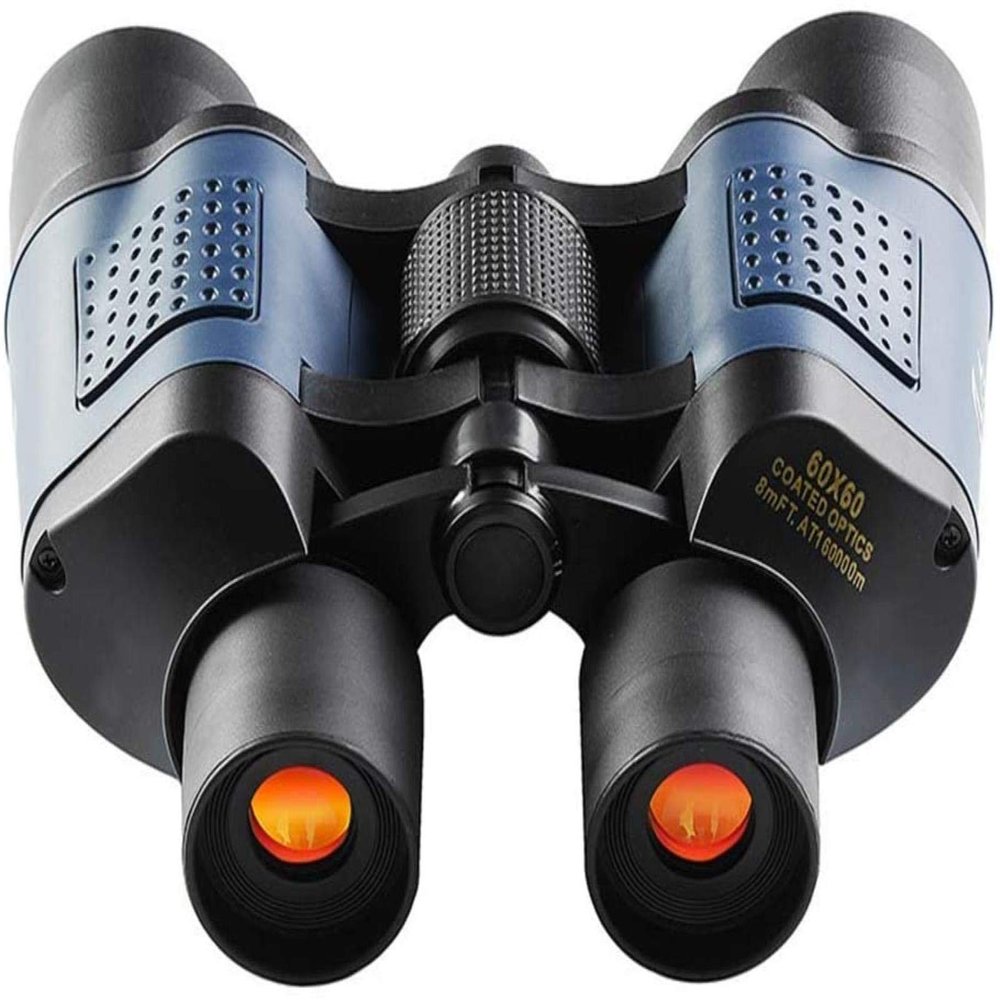 60X60 High Magnification Binoculars: HD Double Cylinder Telescope with Coordinates for Low Light Conditions