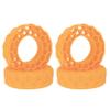MEUS RACING Soft Silicone Rubber Inserts for 68-72mm 1.3" Tires (Orange) view 1