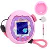 YouKnow Silicone Case for Tamagotchi Paradise Interactive Toy Digital Pet, with Screen Protector and Wrist Strap (Pink) view 1