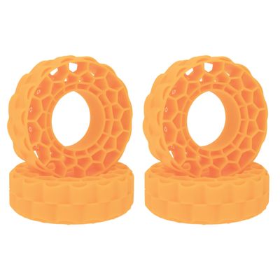 MEUS RACING Soft Silicone Rubber Inserts for 62-66mm 1.0" Tires (Orange)