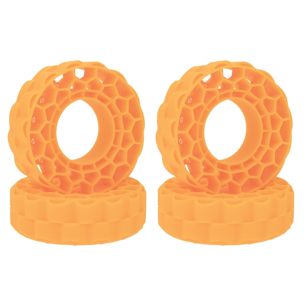 MEUS RACING Soft Silicone Rubber Inserts for 62-66mm 1.0" Tires (Orange)