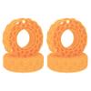 MEUS RACING Soft Silicone Rubber Inserts for 62-66mm 1.0" Tires (Orange) view 1