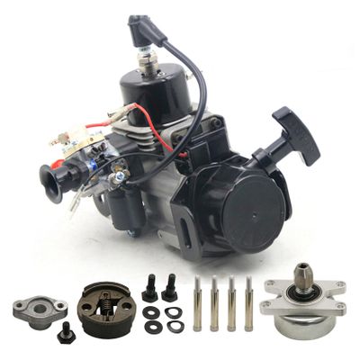 FLMLF Rc Marine 4 Bolt 26cc Engine with Clutch Set for Zenoah CY RCMK QJ Engine G260 PUM Remote Control Boat Parts