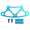 Aluminum Alloy RC Car Front Bumper High Performance CNC Machined Upgrade Accessory for HSP 1/10 Series 94102 94122 94103 94123 Durable Blue 76x32mm view 2