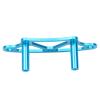 Aluminum Alloy RC Car Front Bumper High Performance CNC Machined Upgrade Accessory for HSP 1/10 Series 94102 94122 94103 94123 Durable Blue 76x32mm view 3