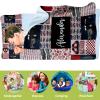 Personalized Toddler Nap Mat, Boys Custom Name Plaid Sleeping Bag with Removed Pillow and Soft Minky Blanket  Classic Cars Design Roll Up Nap Mat for Preschool & Daycare view 3