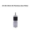 12V24V 28-385 28mm DC Planetary Gear Motor Djustable Speed All-Metal Gear Built-in Drive DIY Intelligent/Smart Car Robot Home(46rpm) view 4
