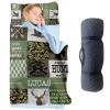 Personalized Hunting Toddler Nap Mat for Boys, Custom Name Camouflage Sleeping Bag with Removed Pillow and Soft Minky Blanket  Roll Up Nap Mat for Preschool, Daycare & Travel view 1