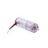 12V JGA20-180 DC Gear Motor with Hall Encoder 20mm Gearbox for DIY Model Robot Smart Door Lock Motor Encoder Code Disk(200rpm) view 1