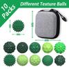 10 Pack Magnetic Balls Fidget Toy, Sensory Magnet Fidget Toys for Adults &Teens, Fun Textures Gadgets, Adults Gifts,Desk Fidgets Toys for Office Stress/Anxiety Relief(Green view 2
