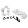 Ecoyin Rc Car CNC Metal Quick Release Clutch Cup Support Bracket Set for 1/5 Hpi Rofun Rovan Km Baja 5B 5T 5SC Buggy Truck Parts (Silver) view 3