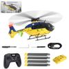 BrickCraftWorks 1/36 EC-135 RC Helicopter - 6CH 6-axis Gyro Direct Drive Brushless Motors, Dual 6G/3D Flight Modes with Auto-Hover, Stunt Airplane for Beginner view 1