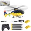 BrickCraftWorks 1/36 EC-135 RC Helicopter - 6CH 6-axis Gyro Direct Drive Brushless Motors, Dual 6G/3D Flight Modes with Auto-Hover, Stunt Airplane for Beginner view 1