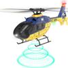 BrickCraftWorks 1/36 EC-135 RC Helicopter - 6CH 6-axis Gyro Direct Drive Brushless Motors, Dual 6G/3D Flight Modes with Auto-Hover, Stunt Airplane for Beginner view 3