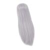 1/4 Doll Wig DIY Simulated Scalp High Temperature Silk Ball Jointed Doll Wig Long Straight Hair with Bangs for 7 to 8in Dolls Styling Hair Replacement (Haze Blue) view 3
