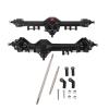 1/10 RC Crawler Aluminum Alloy Stainless Steel Front Rear Portal Axle Set for Enhanced Vehicle Stability and Performance view 1