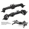 1/10 RC Crawler Aluminum Alloy Stainless Steel Front Rear Portal Axle Set for Enhanced Vehicle Stability and Performance view 2