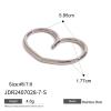 IREAKZGN Minimalist Geometric Line Double Finger Ring SET Stainless Steel Minimalist Jewelry Gift 1Pcs(JDR2407028-S) view 2