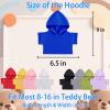 DRAJOIN 12 Pcs Personalized Teddy Bear Clothes with Photo Text, Custom Stuffed Animal Clothing Fit 8-16inch Stuffed Bear Clothes, Personalized Doll Clothing Make Your Own Plush Doll Shirt view 4