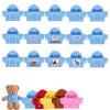 DRAJOIN 15 Pcs Custom Clothes for Teddy Bears with Text Photo, Personalized Stuffed Animal Clothes Fit 8-16 inch Stuffed Bear Sweater Outfit, Custom Doll Clothing Make Your Own Plush Doll Shirt view 1
