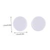 FRCOLOR 100Pcs Small Round Rattle Boxes for Makers Inserted Dolls Replacement Accessories for Repairing Plush Squeakers view 2