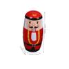 Toyvian Wooden Nutcracker Russian Nesting Dolls Christmas Matryoshka Handcrafted Pastel Holiday Decoration and Childrens Educational Ornament view 2