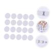 Beaupretty 100Pcs Flat Ring Bell Boxes Plush Accessories Rattle Inserts for Doll Creations and Pet with Built in Sound Pellets view 3