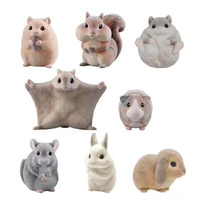 Bandai Shokugan - Flocked Tenori Friends 2 Blind Box Complete Set