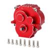 WYCZCFIS CNC Aluminum Full Transmission with 180 Brushed Motor 48T Compatible with 1/18 Scale RC Track(Red) view 1