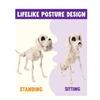 9.8 Inch Skeleton Dog, 1 Piece  Plastic view 3