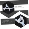 2pcs Finger Teether Gloves Silicone Thumb Guard Bite Cover for Boy Girl Months Relief Thumb Protectors Transparent view 4