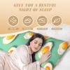 GZVGZV Body Pillow Cover with Zipper 20x54 Inch - Bright Cartoon Egg Print Soft Body Pillow Case Cover, Comfortable Long Pillowcase Removable view 3