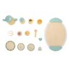 Wooden Tea Party Set for Kids Premium Durable Imaginative Play Social Skills Development Tea Set for Toddlers Boys Girls Basswood Density Board 14 Piece Set view 2