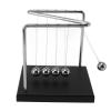 Pilipane Balance Steel Swing Balls Z Shape N Shape Wooden Base Pendulum Ball for Home Decoration Fun Science Accessories Innovative Design Physics Learning Tool Desk Ornament view 4