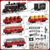NIPLOOOW Train Set for Toddlers 3-5, Electric Alloy Train Toy with Realistic Sound, Lights and Smoke for Under Christmas Tree,Toddler Model Trains for 3 4 5 6 7 8 Years Old Kids Toys Gifts view 2