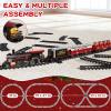 NIPLOOOW Train Set for Toddlers 3-5, Electric Alloy Train Toy with Realistic Sound, Lights and Smoke for Under Christmas Tree,Toddler Model Trains for 3 4 5 6 7 8 Years Old Kids Toys Gifts view 4