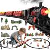 NIPLOOOW Train Set for Kids 3-5, Electric Train Toy with Realistic Sound, Lights and Smoke for Under Christmas Tree,Toddler Model Trains for 3 4 5 6 7 8 Years Old Kids Toys Gifts view 1