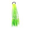 Beaupretty Festival Party Braided Ponytail Extension Wig for Secure Hair Ring Natural Looking Braid Hairpiece in Deep Green and Yellow Green Cute Hair Accessory for Daily Wear and view 1