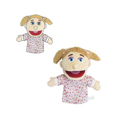 Custom Puppet,Custom Hand Puppet from Your Photo&Drawing - Professional Puppet Handcrafted Ministry, School, Church - Personalized Puppet Gift for Kids & Adults