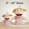 Custom Puppet,Custom Hand Puppet from Your Photo&Drawing - Professional Puppet Handcrafted Ministry, School, Church - Personalized Puppet Gift for Kids & Adults view 4