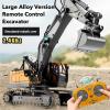 Mudsterz - Mudsterz Trucks, Mudsterz Excavator, 2.4GHz RC Construction Vehicle with Cool Lights and Real Sounds, Realistic Engineering Design, Metal Parts, Little Builders, Big Action (A1+B1+C1+D1) view 3
