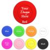 100 Custom Poker Chips, Personalized Plastic Drink Token Chips with Full-Color Double Sided Printing, Add Your Logo, Text or Image for Bar, Business Promotion, Casino Night, Board Games (Orange) view 4