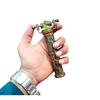 ALIXPRTCMP Antique Brass Kaleidoscope Marble Eyepiece Antique Look Handcrafted Kaleidoscope for Adult and Kids Twist Marble view 4